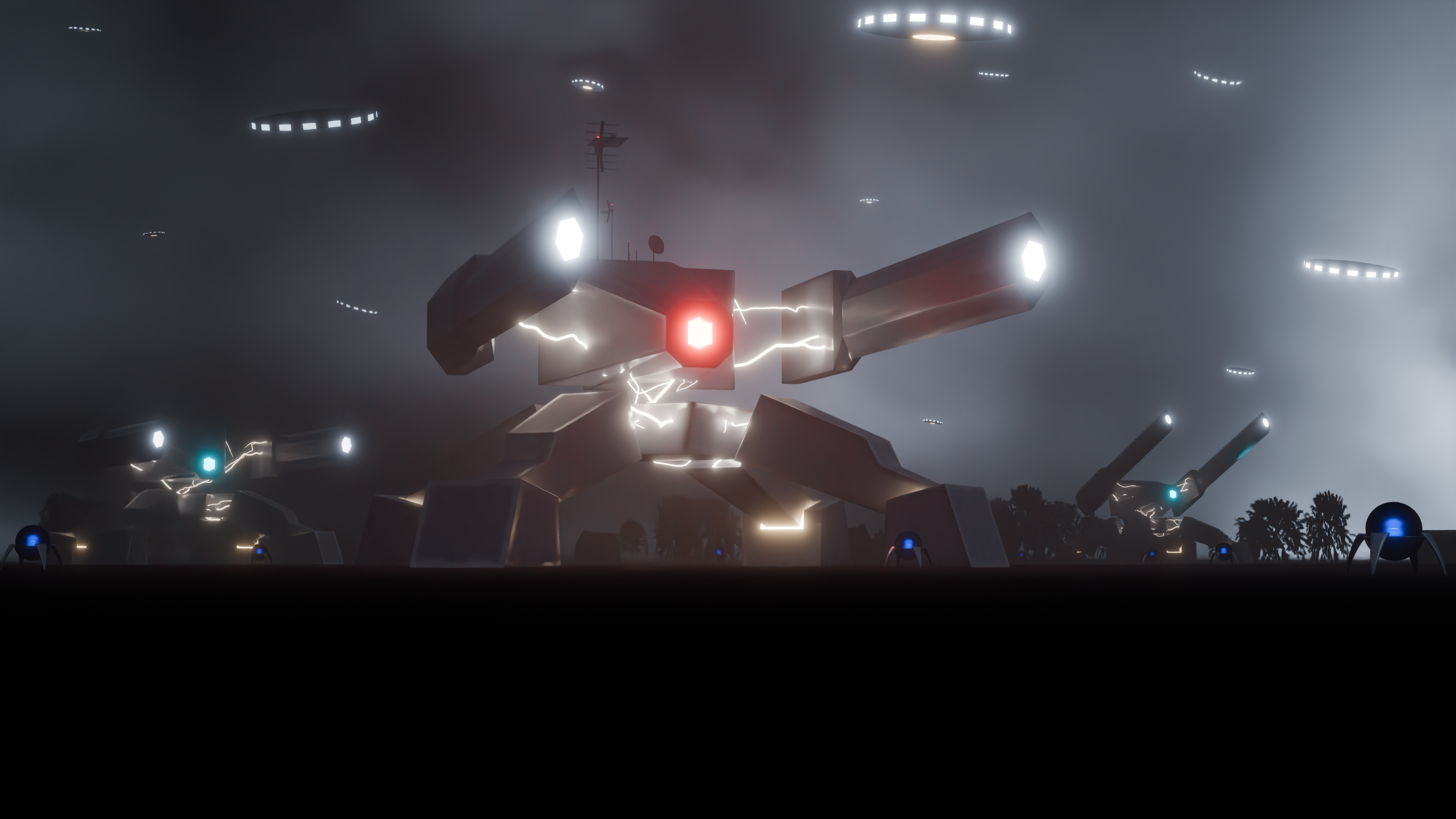 Secondary scene