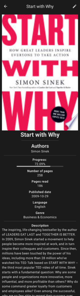 Book details