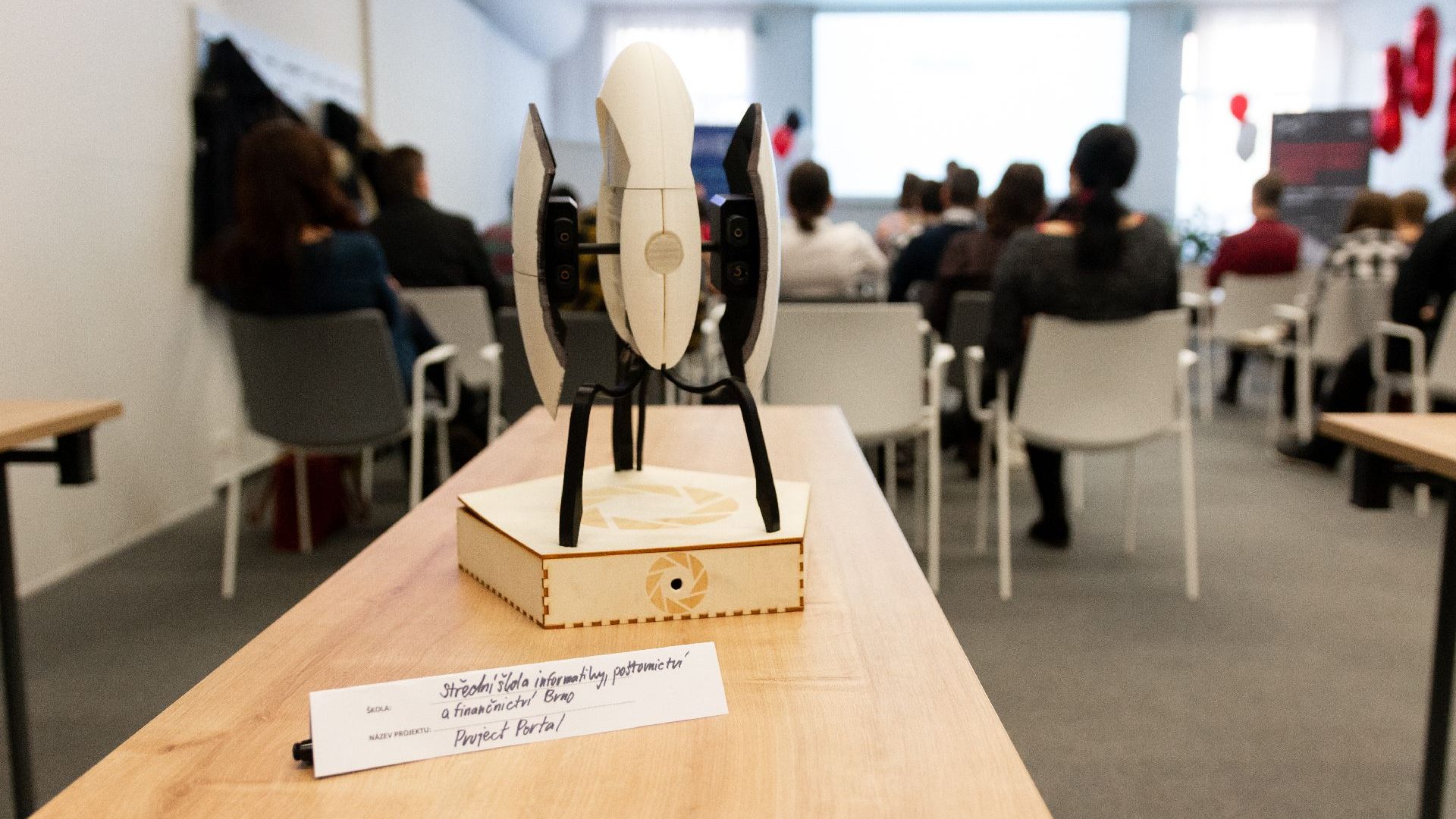 Project Portal photo of the robot